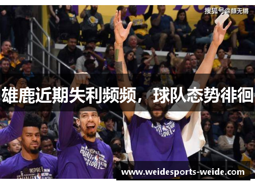雄鹿近期失利频频，球队态势徘徊